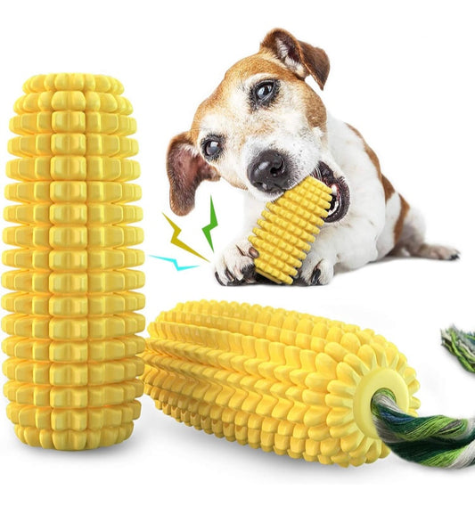 Dog Toy Chewer Corn Stick