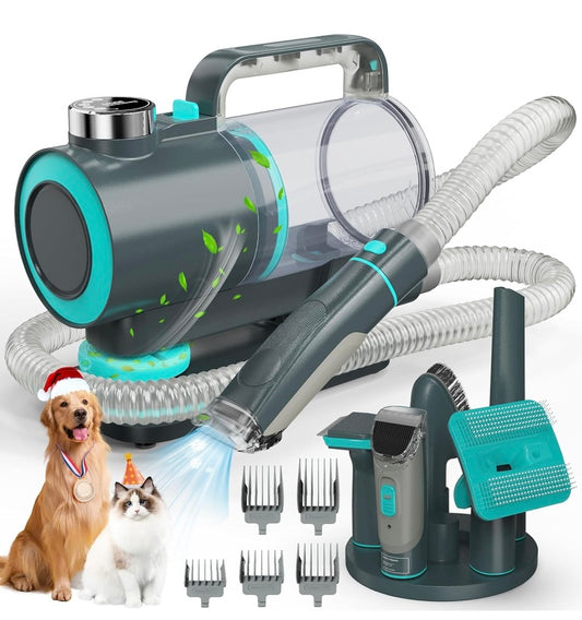 Pet Grooming Vacuum Kit with Aromatherapy