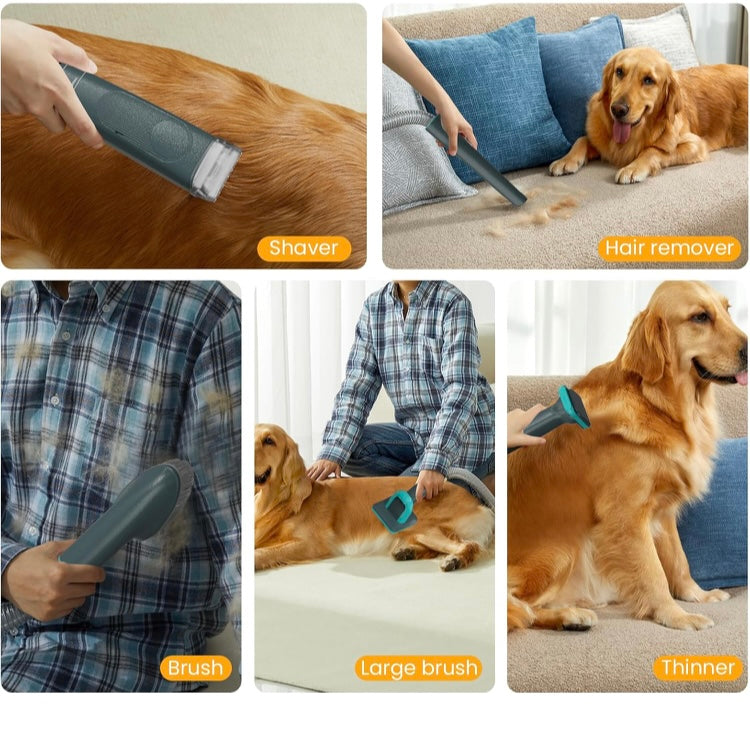 Pet Grooming Vacuum Kit with Aromatherapy