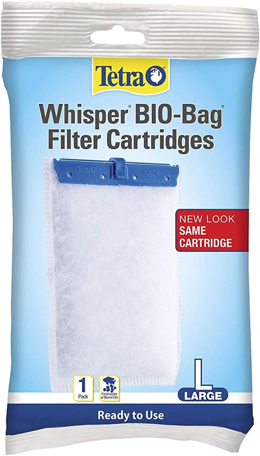 Tetra Aquarium Filter Cartridge, Bio-Bag Large for Whisper