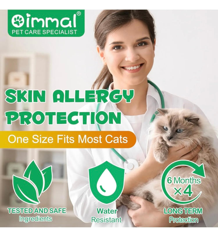 Flea and Tick Collar for Cats 4 Pack