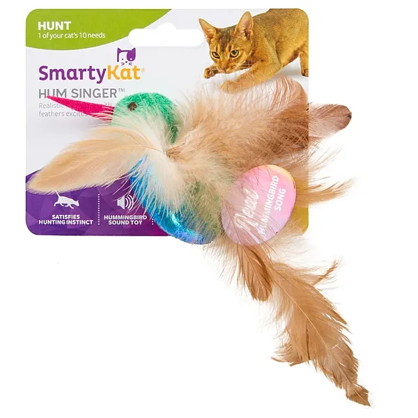 Smartykat Hum Singer Electronic Sound Toy for Cats
