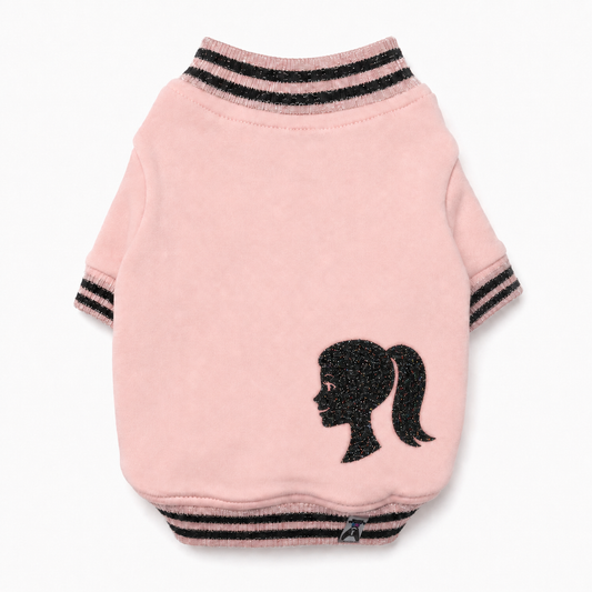 Pet Clothing | Pet Designer Pink and Black Shirt for Dogs and Cats